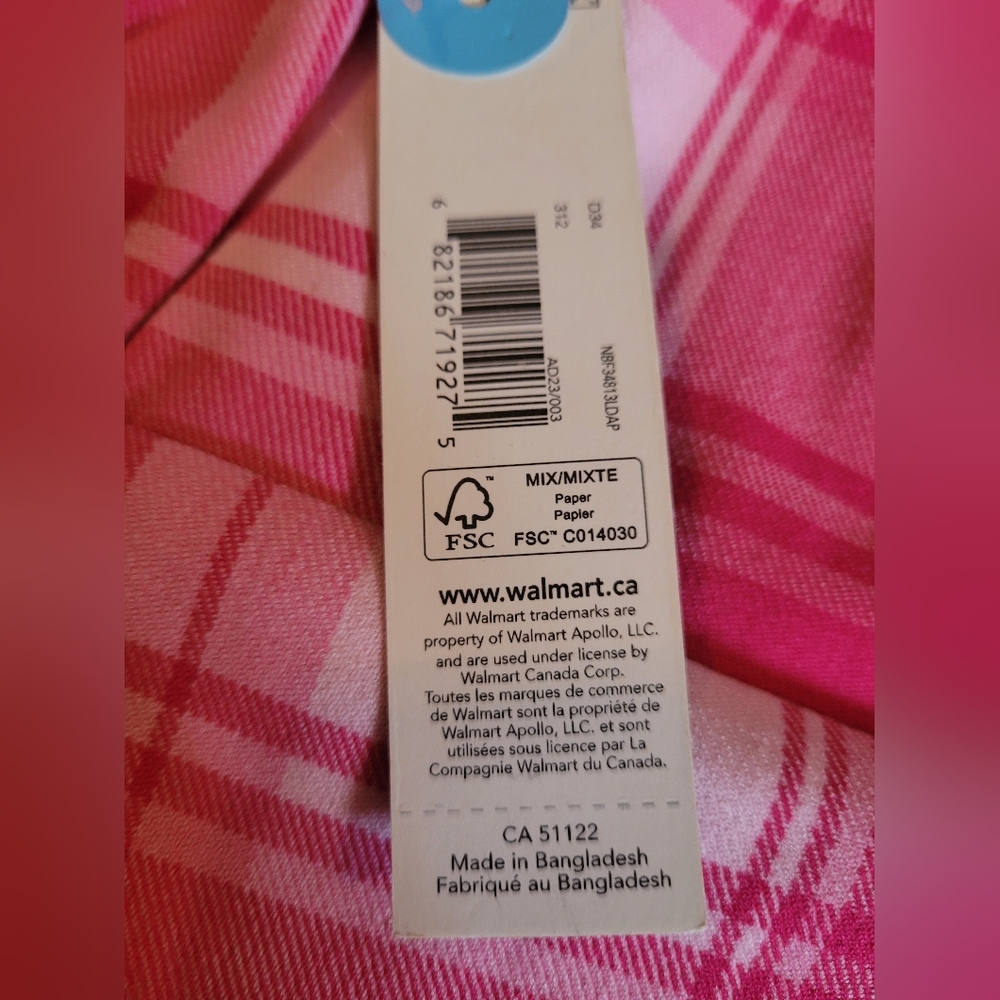 NWT Pink Checkered Summer Dress. - Picture 3 of 11